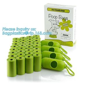 Disposable Plastic Thin bags Customized Colors Baby Nappy Sack, pla packaging