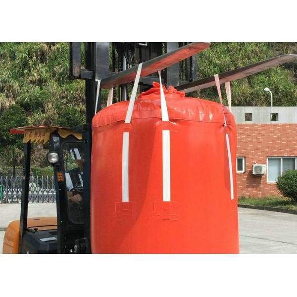1 Ton - 2.5 Ton PVC Recycled Big Bag Cone Bottom / Flat Bottom With Spout
