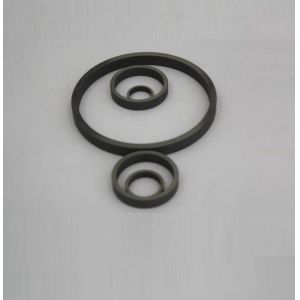 Anti Abrasion Mechanical Seals Parts Low Porosity Carbon Graphite Seal Rings
