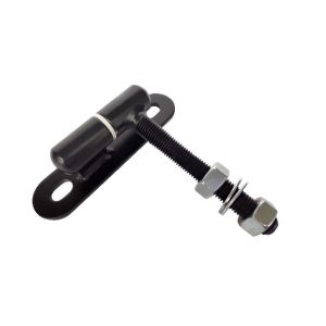 M16 Bolt On Garden Black Adjustable Gate Hinge Hardware Heavy Duty For Steel