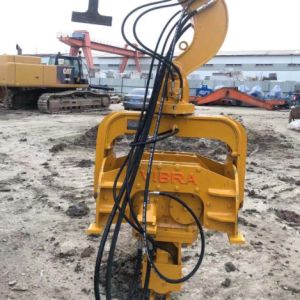 China 10m Length Excavator Boat Sheet Pile Driving Machine on sale