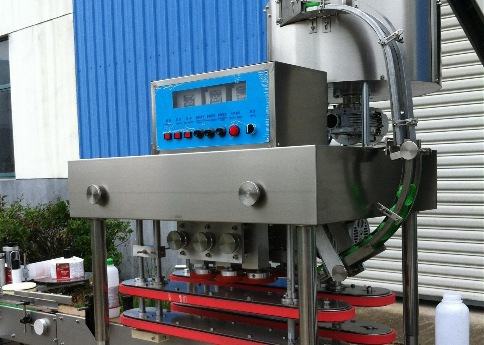 Quality 1.8kw Electric Bottle Capping Machine for sale