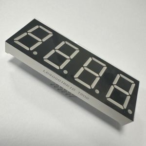 Super Bright Red 20mm (0.8-Inch) 4-Digit 7-Segment Common Anode LED Display for