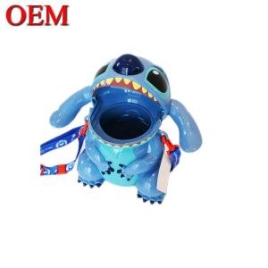 cartoon character Plastic PP cartoon Shaped lion Popcorn Containers with Lid for