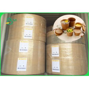 China Weight 10gsm - 20 gsm FDA approved One side plastic coated kraft paper in rool on sale