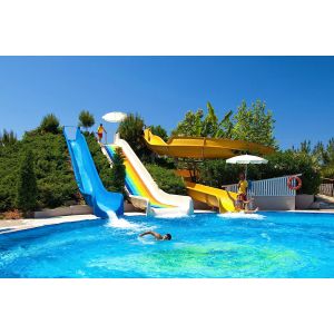 Water Park Aqua Play Professional Aquatic Fiberglass Slide