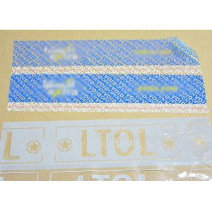 Professional Conventional Packaging Security Seal Tape With OPENVOID Hidden