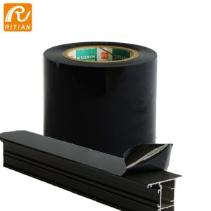 PE Plastic Protective Film Aluminium Surface Protection Black / White Anti