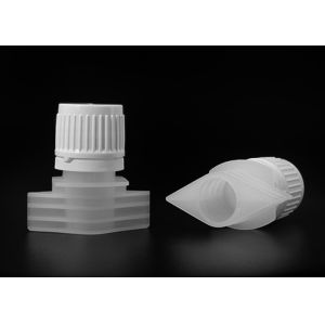 Easy Open 13mm Screw PE Plastic Spout Caps For Doypack