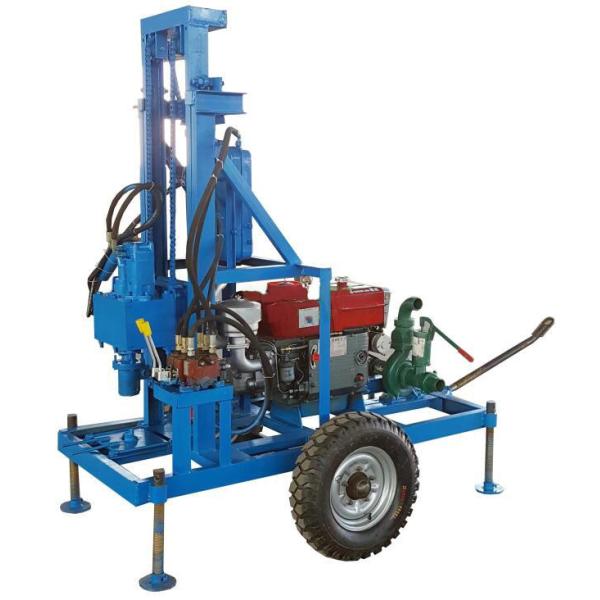 Hydraulic Operation System Water Drilling Machine 150m Depth For Farm Irrigation