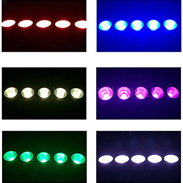 5X30W High Brightness RGB 3in1 LED COB Blinder Matrix Stage Party Nightclub Lights