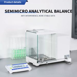 High Precision Electronic Balance Scale with Linear Error ±0.1mg and Accuracy 0