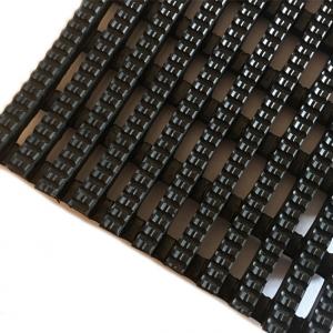 China Open Grid PVC Slip Resistant Floor Mats Hard Wearing Width 0.9M on sale