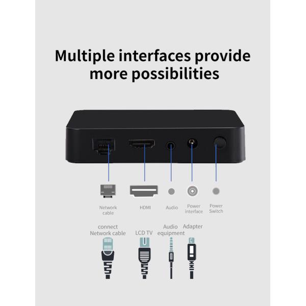 1080P HDmi Wireless System Audio Video Transmission Plastic For Win7 PC Laptop