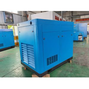 90KW Screw Air Compressor Silent Type Energy Saving High Efficiency Compressor