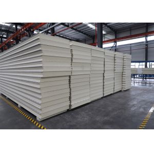 Outdoor Polyurethane Insulation Panel Fireproof Insulated Sandwich Roof Panels