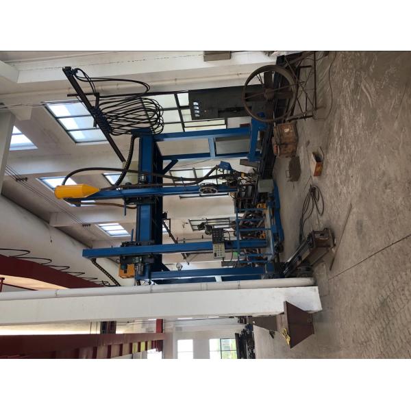 Buy High Speed Screw Pipe Making Machine 18m/min Omron Control at wholesale prices
