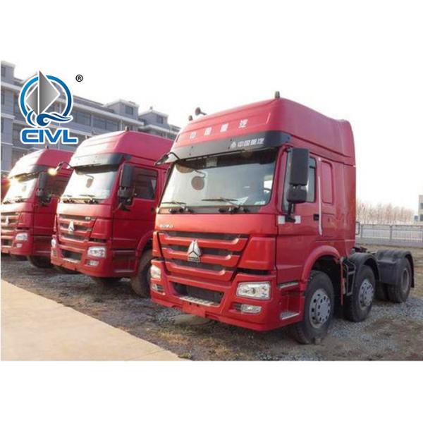 new Red 6x4 Prime Mover Truck EURO II Use With Semi Trailer Truck Color Optional