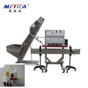 Linear Automatic Plastic Bottle Capping Machine Spindle Cappers 1800BPH-9000BPH