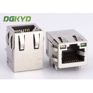 China Tab Up 100Mb RJ45 With Integrated Magnetics Modular Jack For Ethernet Devices on sale