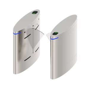 Customizable Flap Turnstile Mechanism Gate Barrier System For Modern Access