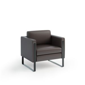 Comfortable Modern Office Sofa With Wooden Frame For Executive Office