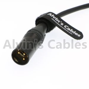 Custom Length Arri Power Cable Fischer 2 Pin Female Plug To Original XLR 3 pin