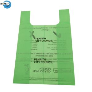 China Plastic Free Extra Thick Eco Friendly Leakproof Compostable Dog Poo Bags on Roll on sale