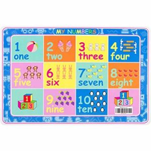 Eco Friendly Disposable Baby Placemat BPA Free With Four Adhesive Sides