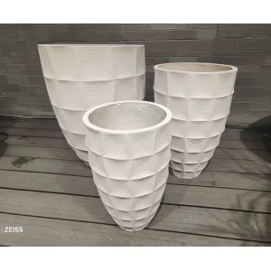 Quality Fiber Cement Pot The Perfect Addition to Your Indoor Decoration with Fiber Clay for sale