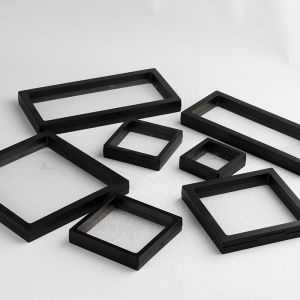 Custom Hollow Cardboard Jewelry Box with Logo Printing