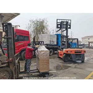 PET Rotary Twisted Blade 8P Motor Plastic Waste Shredder