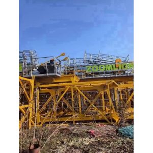 Maximum Lifting Weight 10t Zoomlion Tower Crane Wa7025-12 Installation Assembled