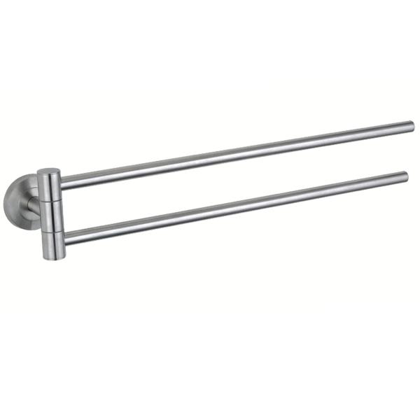Buy Swivel Bathroom Towel Bars Multifunctional 2 Arm Wall Mounted Sus304 at wholesale prices