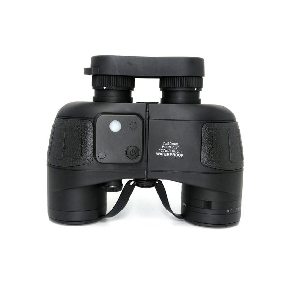 Buy Adults Black 7X50 Waterproof Binoculars Telescope With Rangefinder Compass at wholesale prices