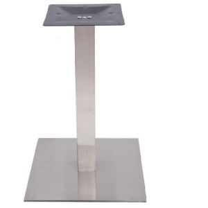 Modern Style Restaurant Dining Room Table Base / Square Metal Table Legs