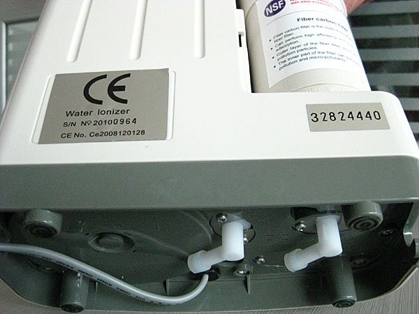 3 plates 6.5kgs Alkaline Water Ionizer with optional prefilters