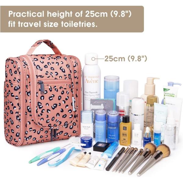 Polyester Travel Storage Toiletry Cosmetic Bag Organizer For Women Men