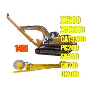 Backhoe Teledipper Arm For Komatsu Caterpillar CAT320D