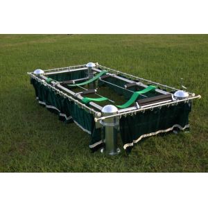 Stainless Steel And Aluminum Coffin Lowering Device Funeral Universal Hardware