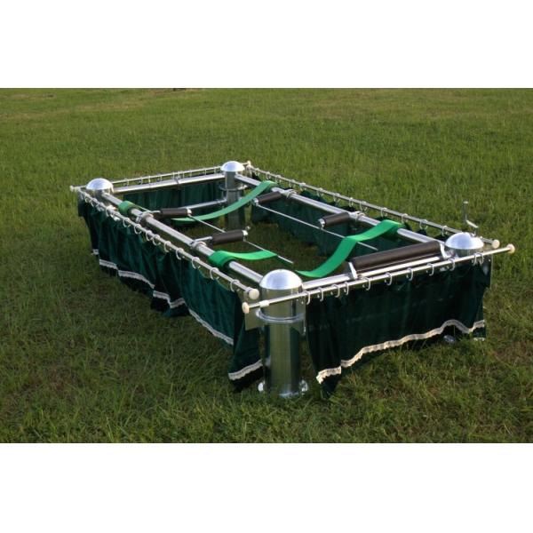 Stainless Steel And Aluminum Coffin Lowering Device Funeral Universal Hardware