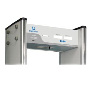 UNIQSCAN 6 Detecting Zones Walk Through Safety Gate , Walk Through Body Scanners