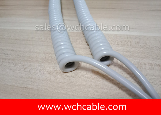 UL21142 Medical Handspring Curly Cable