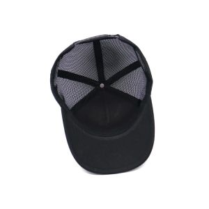 Pured Color Trucker Hats High Quality 5 Panel Mesh Back OEM Custom Embroidery 3D