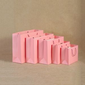 Kraft Corrugated Gift Box Blank Mailer Boxes White Pink Brown