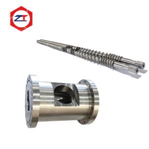 Co Rotating Round Extruder Barrel For Precision CNC Machining 45#+Cr26