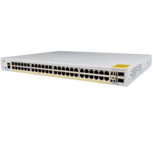 Quality C1000-48P-4X-L Cisco Catalyst 1000 Switches 48x 10/100/1000 Ethernet Ports PoE+ 370W 4x 10G SFP Uplinks for sale