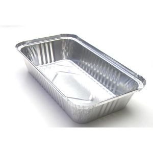 Quality Plain Pizza Pan 0.2mm Aluminum Takeaway Containers for sale