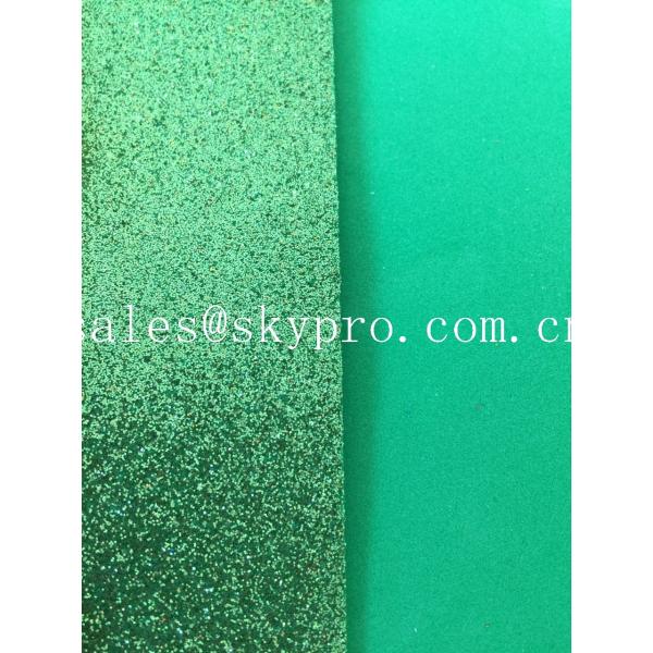 Eco - Friendly High - Elastic Colorful Glitter EVA Sole Sheet Wearability , 1mm