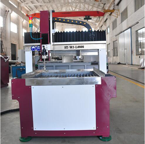 Buy 37KW water jet cutter with cutting size 800*800mm for metal sheet at wholesale prices
